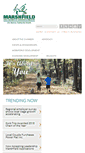 Mobile Screenshot of marshfieldchamber.com